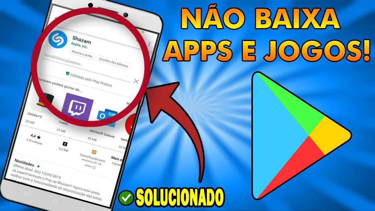 Play Store Não Baixa Nada-Download Pendente E Não Carrega Nunca! Solução 