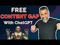 How to Create a Content Gap Analysis using ChatGPT (Free Custom GPT)