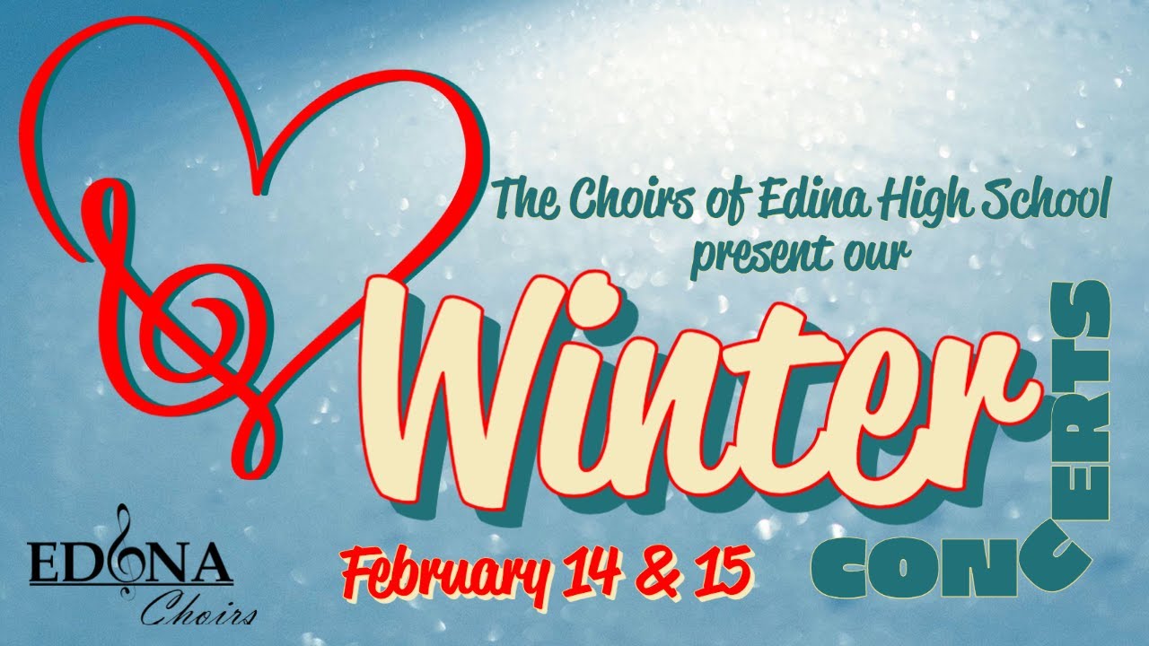 Edina High School Choirs' Winter Concert 2022 (Concert Choir) YouTube