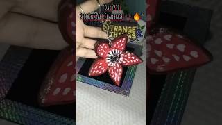 7Day 7/30: Spooky Craft Challenge 🎃 #shorts #craft #strangersthings