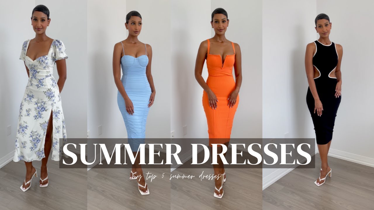 MY TOP 5 FAVOURITE SUMMER DRESSES *with links* | Segen Misghina - YouTube