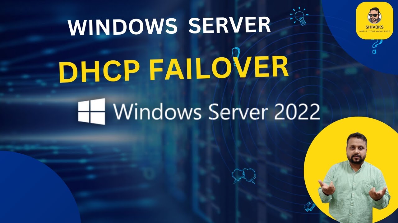 How to Configure DHCP failover in server 2022. - YouTube