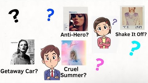 Pick One, Kick One - Taylor Swift (my favourites)