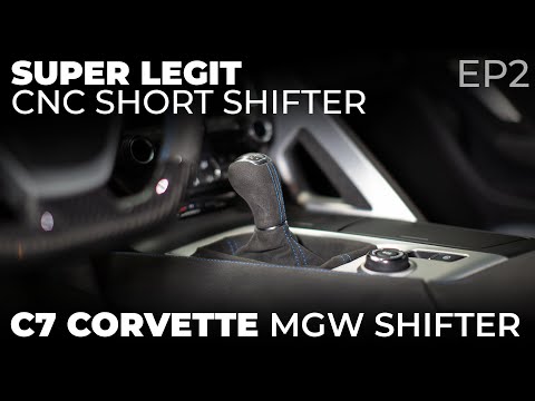 C7 Corvette Mgw Cnc Short Shifter Interior Cleaning Reinstall