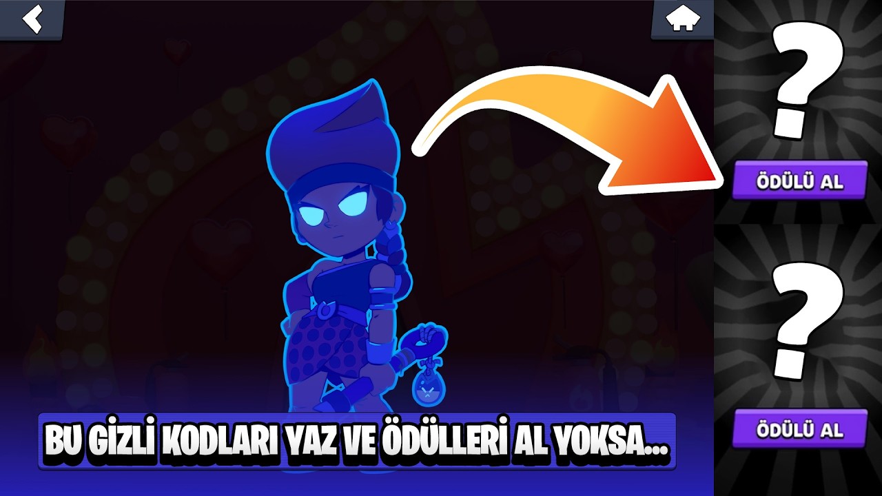 BU GİZLİ KODLARI YAZ BEDAVA ÖDÜLLERİ AL! 3 GİZLİ KOD 2 ÜCRETSİZ ÖDÜL VEREN Link! - Brawl Stars