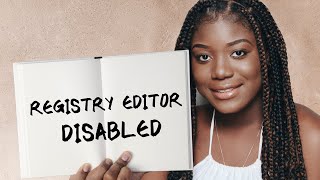 Fix Registry Editor Disabled By Administrator In Windows Group Policy Editor