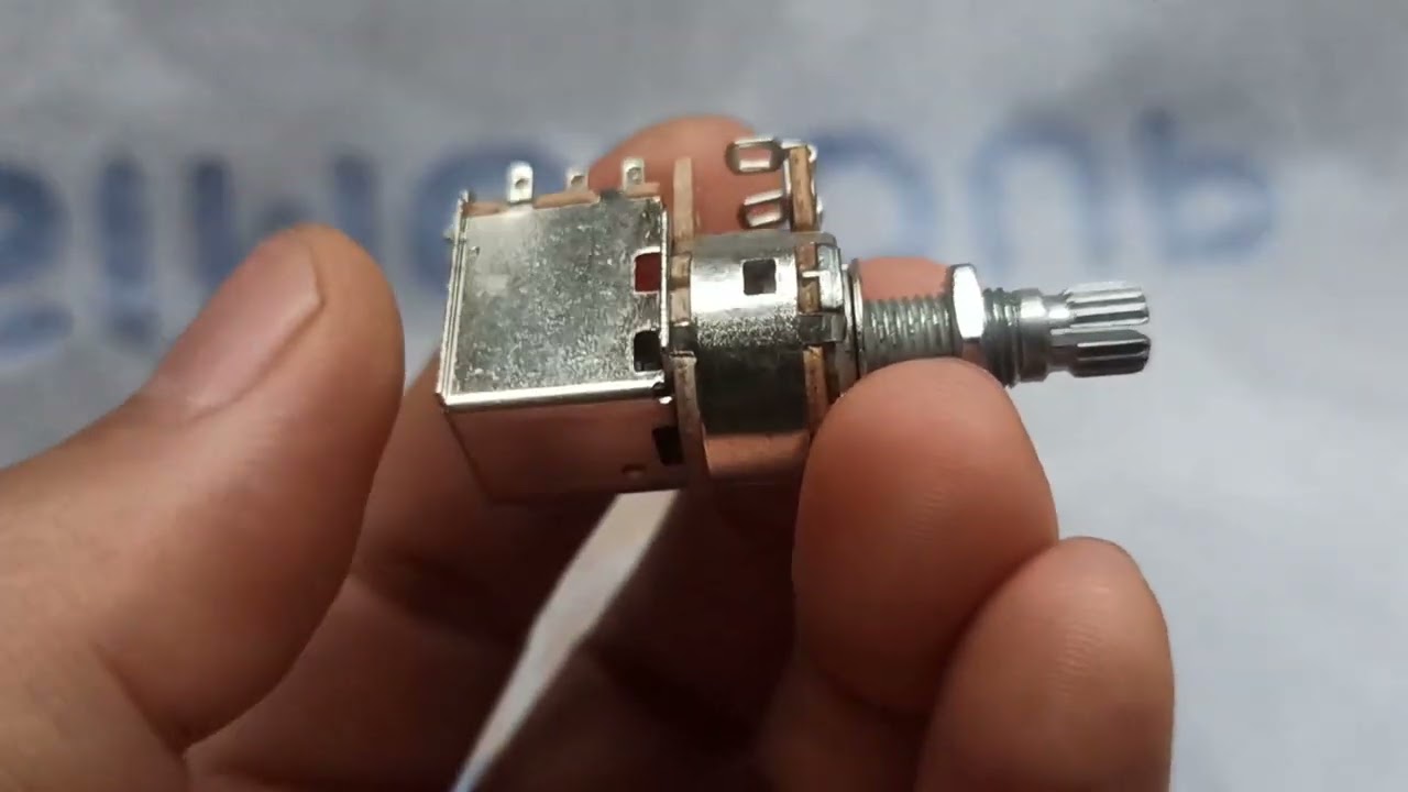 Potensio Push Pull B500K Alpha Plus untuk switching hambucker ke single coil