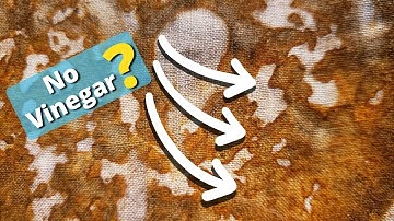 Rust Dye Fabric SAFE & EASY