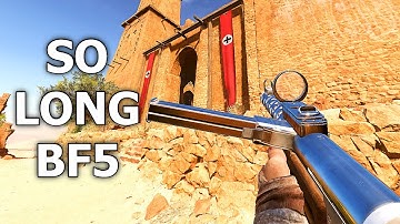 Goodbye Battlefield 5...