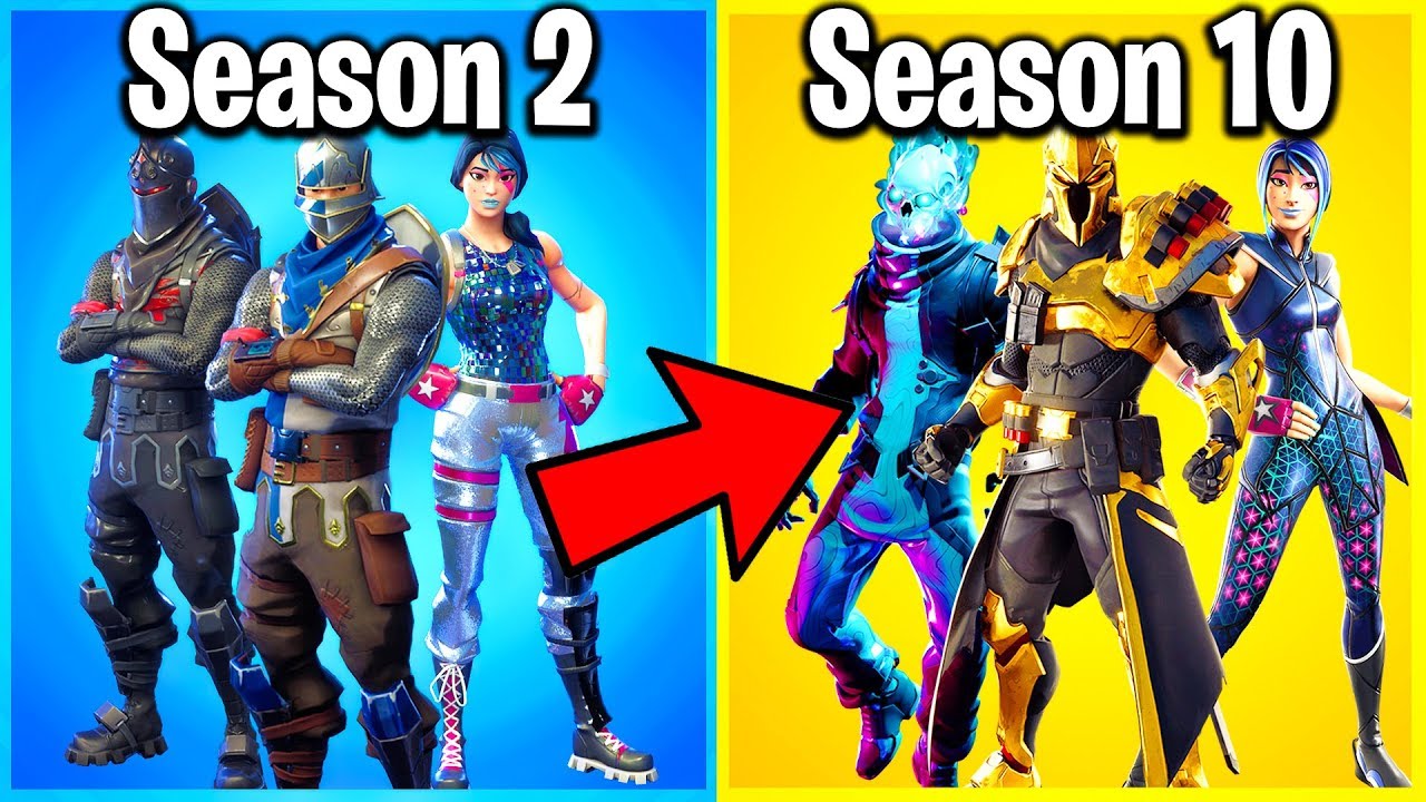 RANKING ALL 10 SEASONS OF FORTNITE FROM WORST TO BEST! YouTube