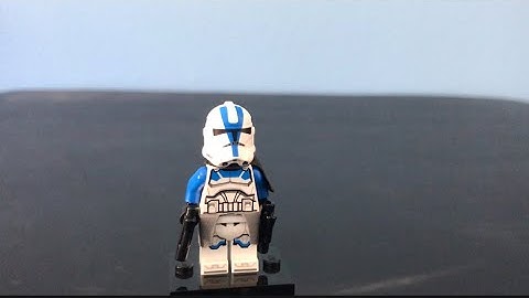 How to build a phase 2 Captain Rex without using any pieces from the actual figure