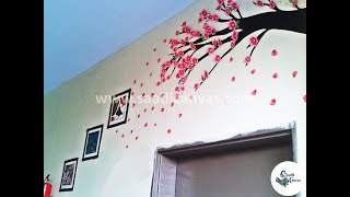DIY flowers making | Formic sheet flowers ideas | Flowers wall decor