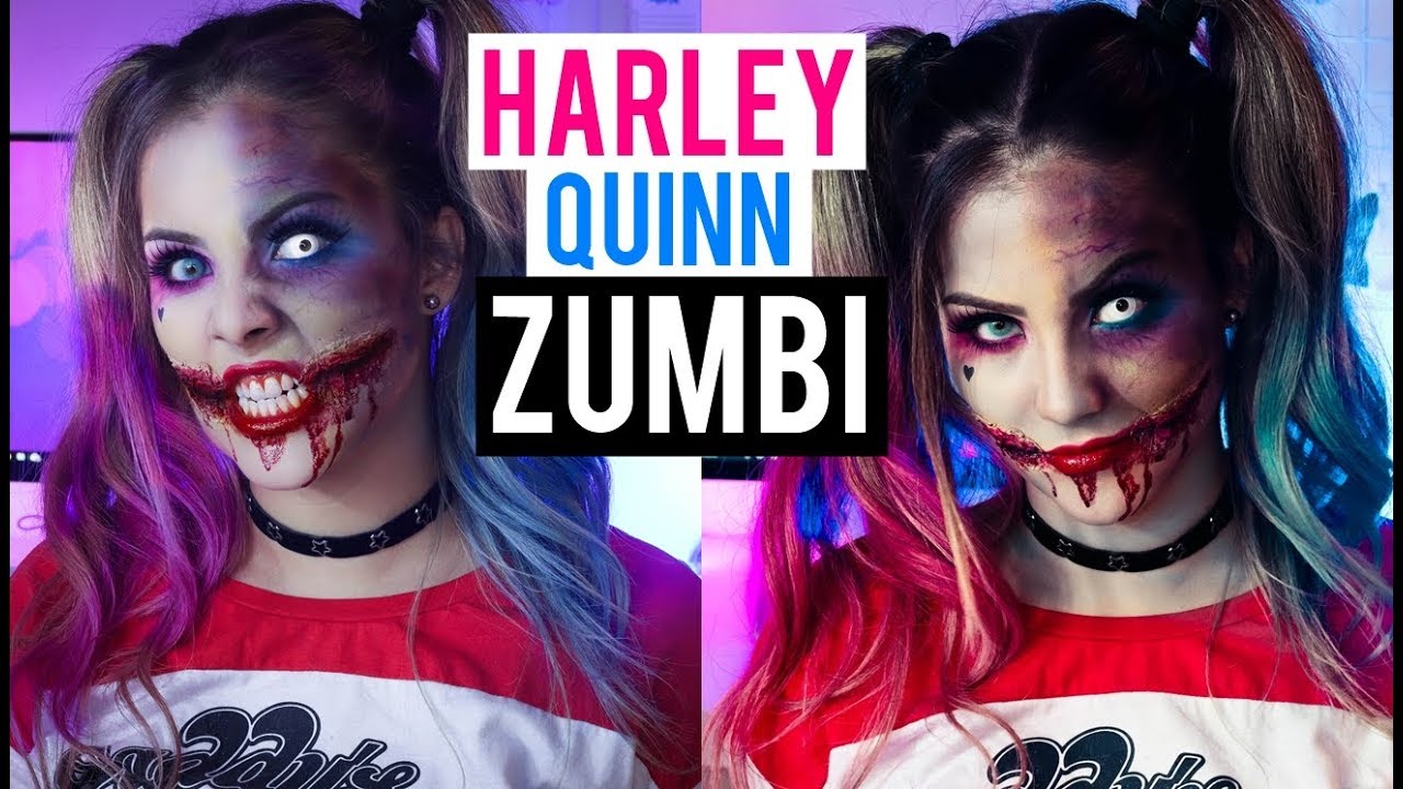 ZOMBIE MAKEUP  Tutorial de Maquiagem de Zumbi 