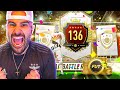 I PACKED AN ICON!! 136TH IN THE WORLD REWARDS! FIFA 21