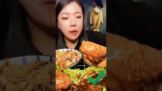 ASMR CHINESE FOOD MUKANG EATING SHOW #19 #shorts