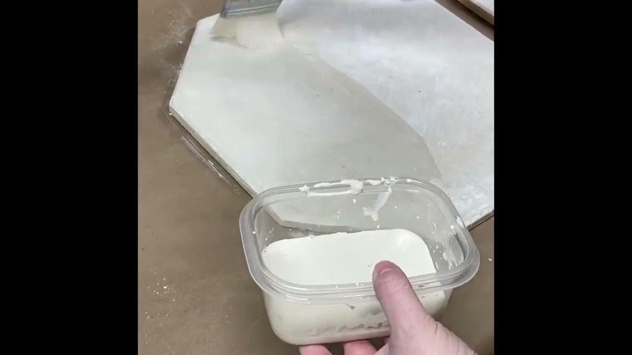 How to apply kiln wash to kiln shelves YouTube