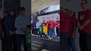 #shortvideo DLH Kabupaten Tegal Hadiri #SayaAjaBisaResik 🌱 | World Cleanup Day 2025