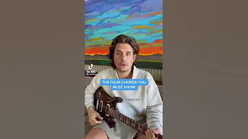 The Four Guitar Chords You Must Know - John Mayer on TikTok