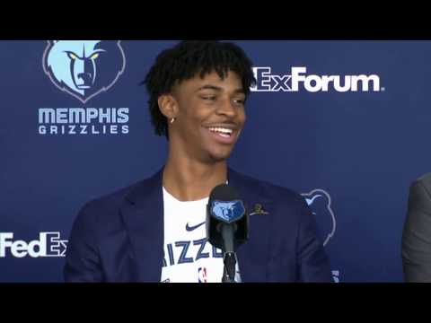 Ja Morant FULL Post-Draft Press Conference at FedExForum | Memphis Grizzlies