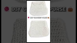 DIY crochet purse#crochet money pouch#easy purse#easy pouch#crochet #shorts