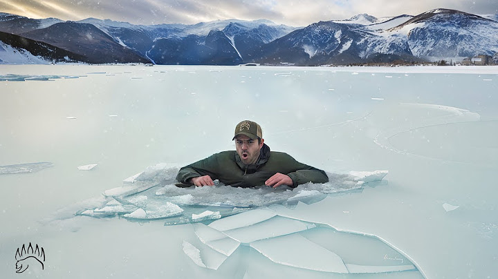 EASY SELF RESCUE METHOD IF YOU FALL THROUGH ICE