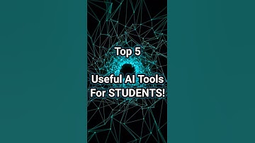 Top 5 Useful AI Tools For Students | Useful AI | Top Five Found | #shorts #ytshorts #topfivefound