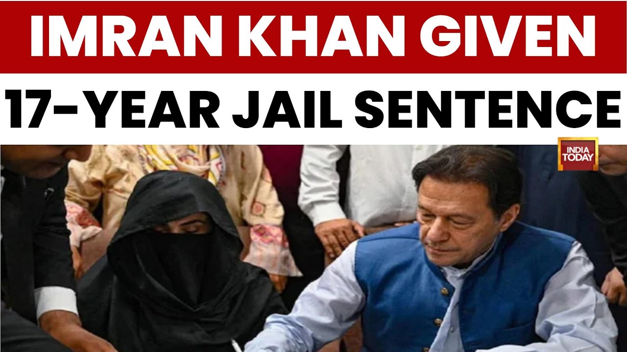 Imran Khan And Wife Busha Bibi Sentenced To 17 Years In Jail In Toshakhana Corruption Case