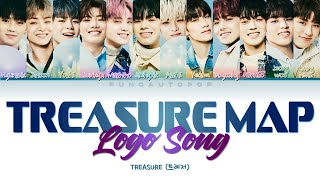 TREASURE 트레저 ' TREASURE MAP Logo Song ' Lyrics (ColorCoded/ENG/HAN/ROM/가사)