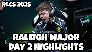 WHOS MAKING TOP 8!? RLCS 2025 RALEIGH MAJOR DAY 2 HIGHLIGHTS! | MAIN STREAM MATCHES
