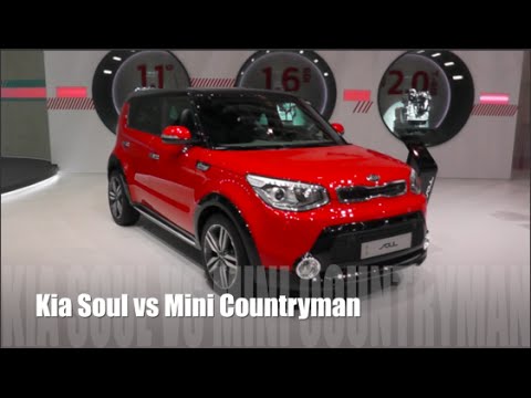 Kia Soul 2017 Vs Mini Countryman You Kia Soul 2017 Vs Mini Countryman