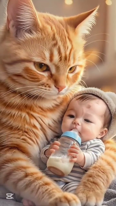 Cat Theif Picking Up Baby #shorts #viralshort #catshorts #cat #cartoon #kitten #animation #petlover