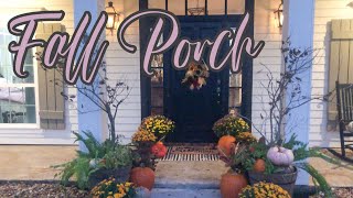 FALL PORCH MAKEOVER | FALL + HALLOWEEN HOME DECOR | FALL DECORATE #WITHME | Bloom Creative Co.