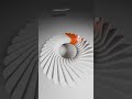 Hypnotic 3D Circle Dance #satisfying #asmr #motiongraphics #blender #creativeblender #procreate