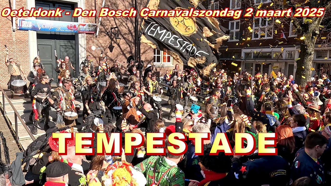 Tempestade - Percussie carnaval in Oeteldonk (Den Bosch) 2025