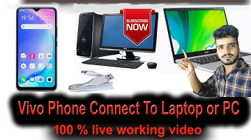 How to connect Vivo mobile phone to laptop or pc //100% working  phone is not connecting to computer