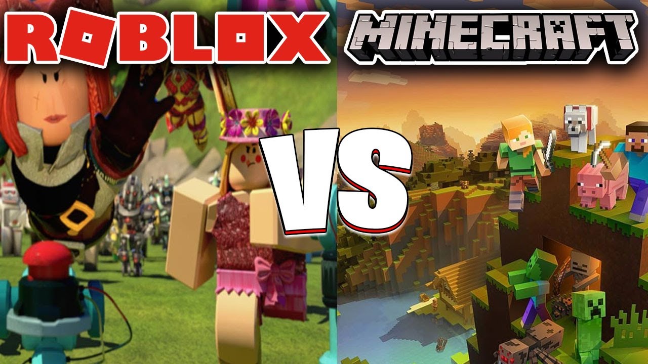10 Reasons Why Minecraft Is BETTER THAN Roblox YouTube Maxresdefault