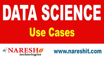 Use Cases in Data Science | Data Science Tutorials | Mr. Navin