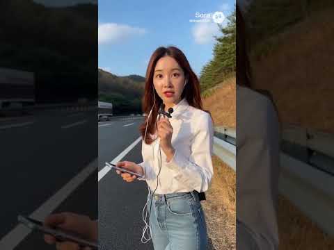 방송중 죽을뻔함 방송사고 ai #아나운서 #방송사고
