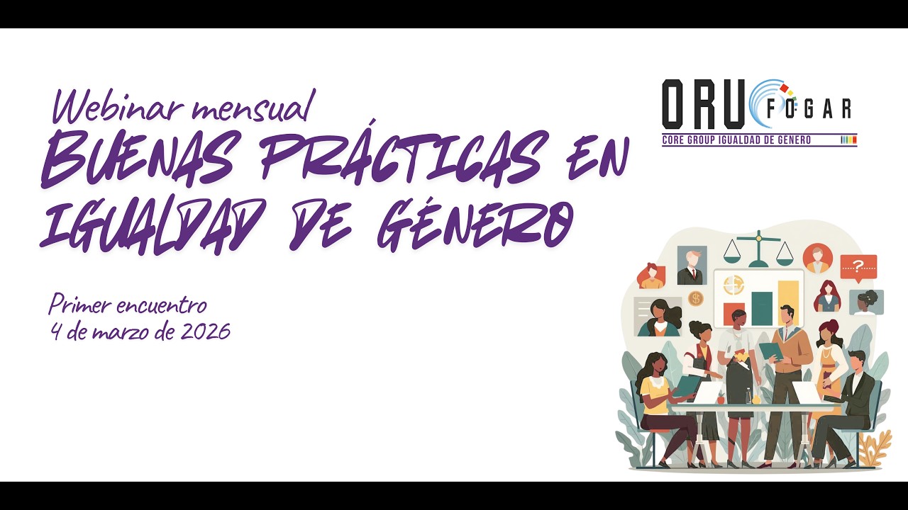 Primer Webinar de Buenas Prácticas en Igualdad de Género 04 de marzo de 2026