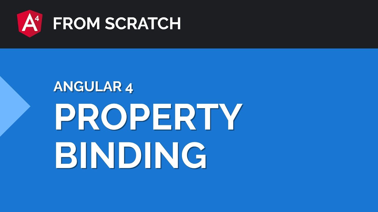 angular 4 คือ  Update  Angular 4 Property Binding