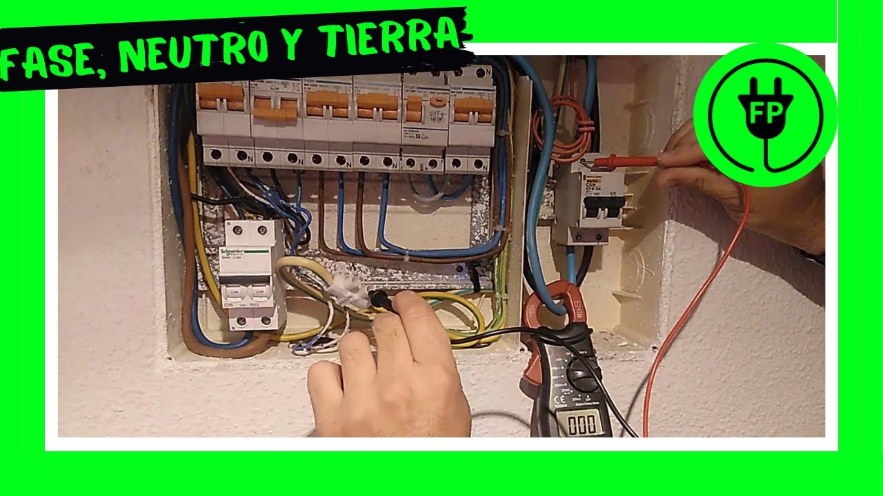 🔌 Fase Neutro Y Tierra De Instalación Eléctrica ⚡️ Youtube