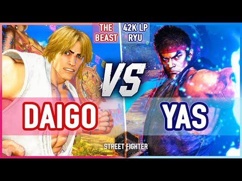 SF6 🔥 Daigo (Ken) vs Yas (Ryu) 🔥 Street Fighter 6