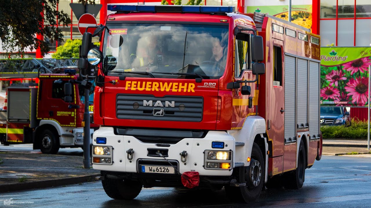 Löschzug Berufsfeuerwehr Wuppertal Wache 2