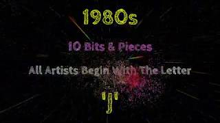 Pop Quiz 191 - 10 hits from 1980s, All Artists begin with 'J'