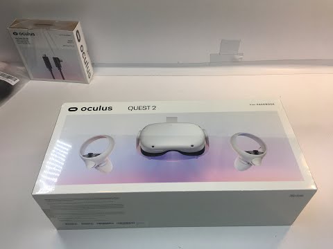 UnBoxing My View Detailed Look @ Oculus Quest 2 Advanced All in One VR Headset 256GB - 301-00351-01