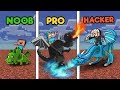 Minecraft - HOW TO TRAIN YOUR DRAGON! (NOOB vs PRO vs HACKER)