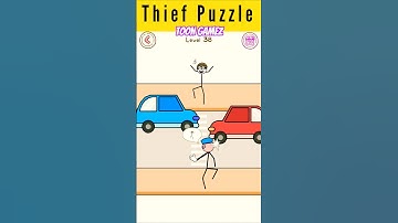 Thief Puzzle Gameplay Level-38 #gaming #gameplay #games #mobilegame #shorts