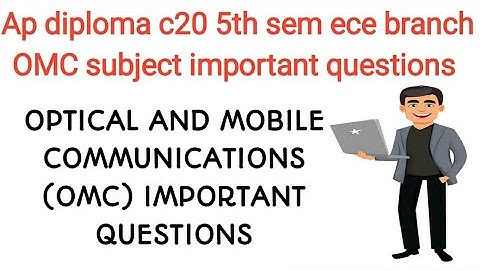 ap diploma c20 ece optical and mobile communication subject(omc) important question|tips to pass ome