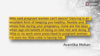 Athmasakhis Avantika Mohan Dances With Her Baby Bump, Leaves Her Fans Stunned See Video