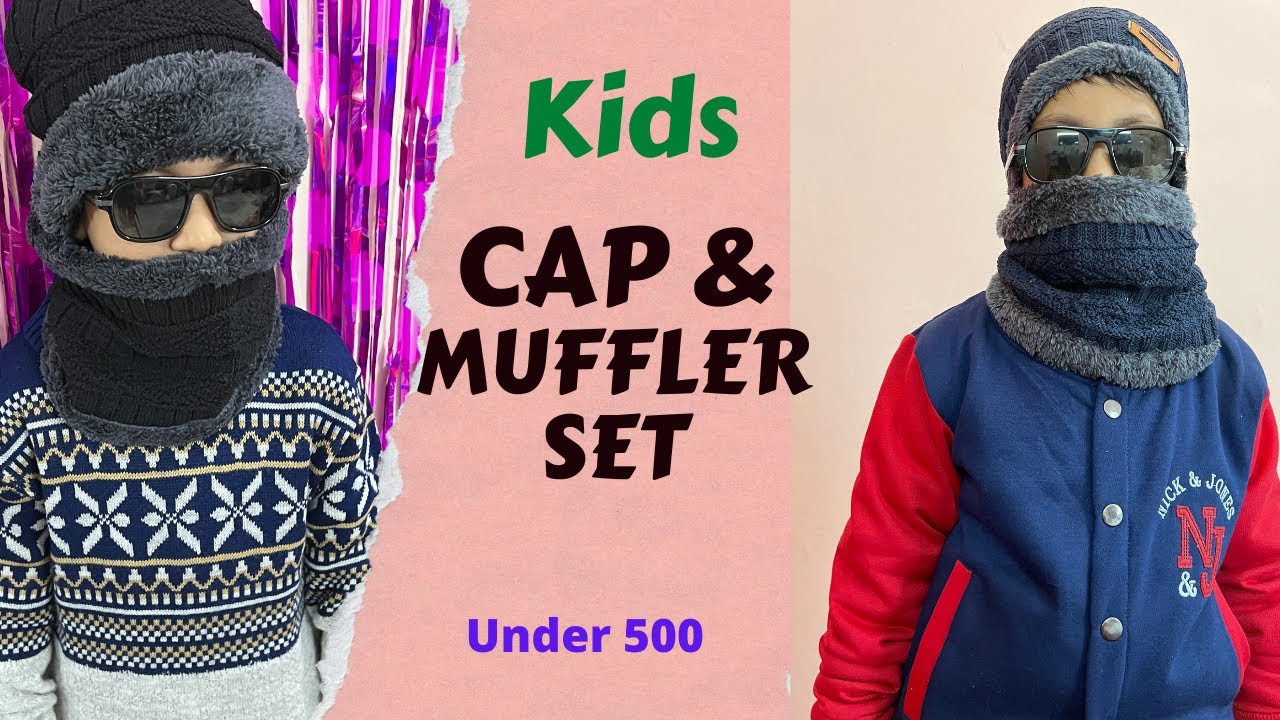 Kids Woolen Cap And Muffler Set From Amazon Beanie Cap And Muffler kids-woolen-cap-and-muffler-set-from-amazon-beanie-cap-and-muffler